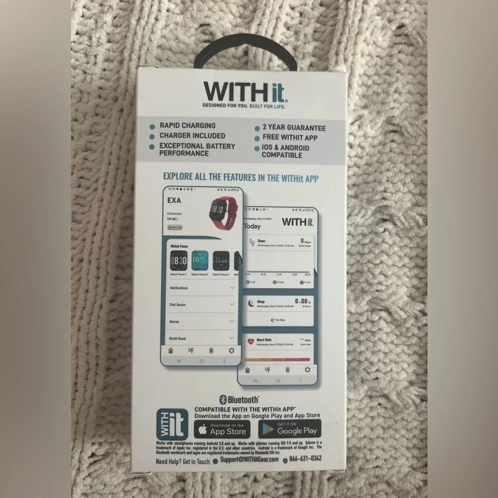 EXA Red Smartwatch